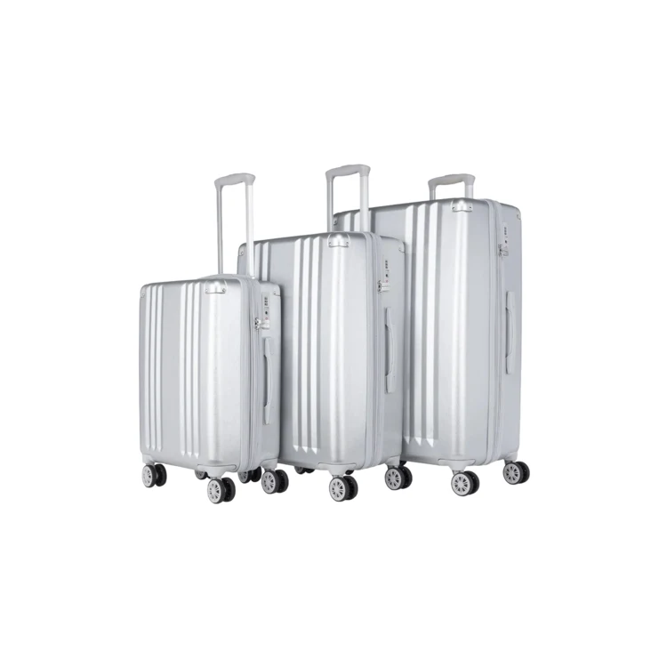 CALPAK Ambeur 3-Piece Luggage Set Silver 1