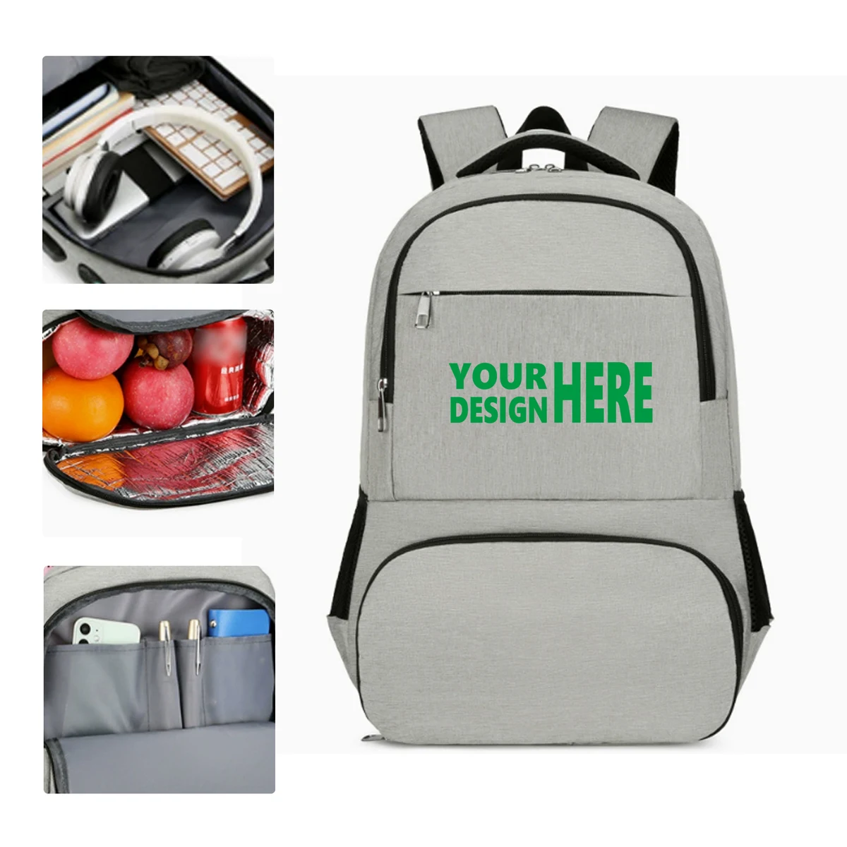 MOQ 50 Multifunctional Backpack Outdoor Picnic Bag with Insulation 1