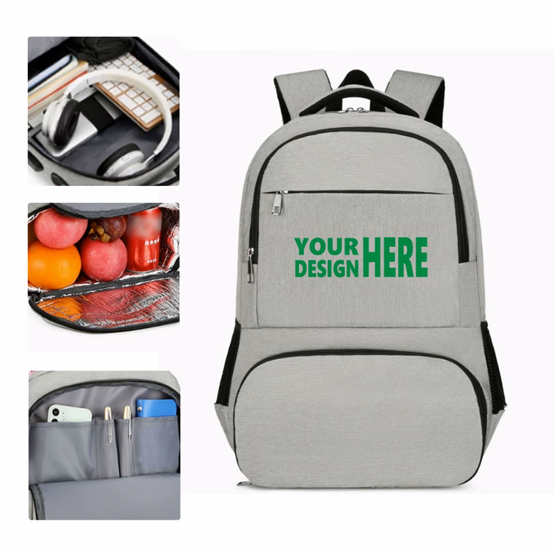 MOQ 50 Multifunctional Backpack Outdoor Picnic Bag with Insulation