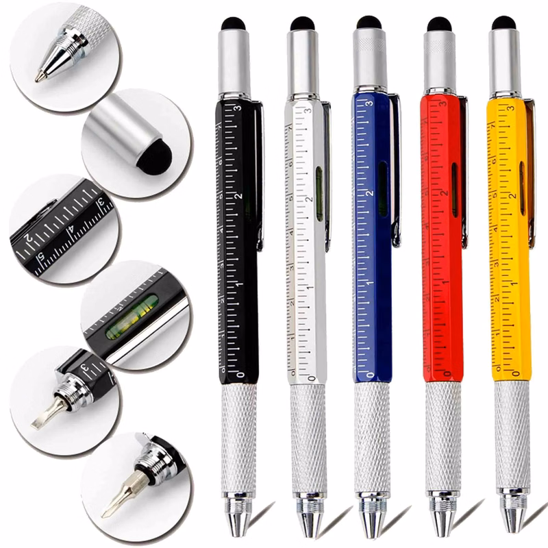 6 in 1 multifunction pen