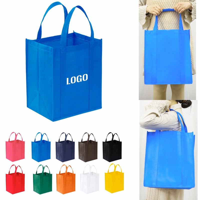 15 Inch Grocery Shopping Bag with Bottom Reinforcement
