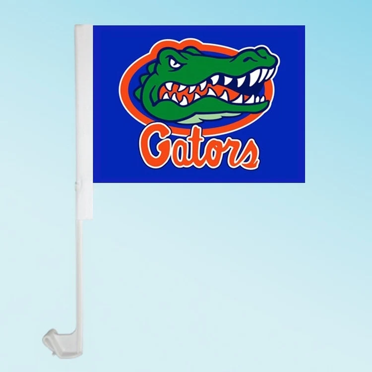 Custom Printed Rectangular Car Flag - Single Sided 1