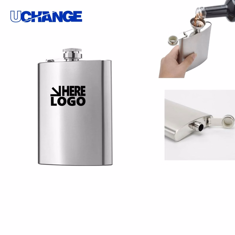 8oz Stainless Steel Hip Flask