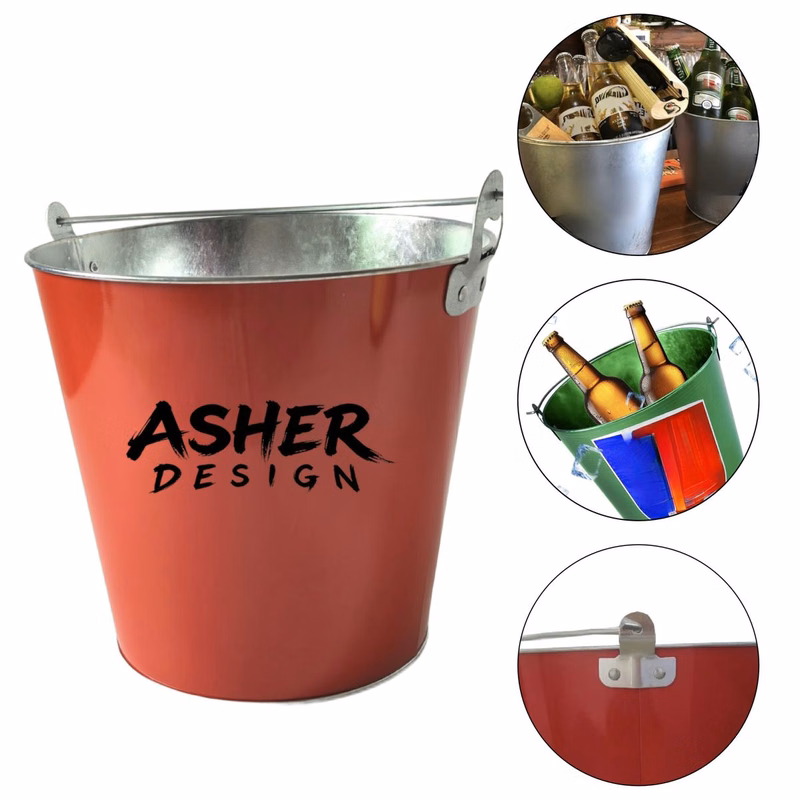 Professional Food Grade 5L Tin Pail with Custom Logo