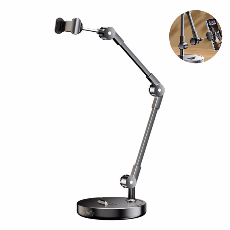 Retractable Metal Phone Desktop Holder