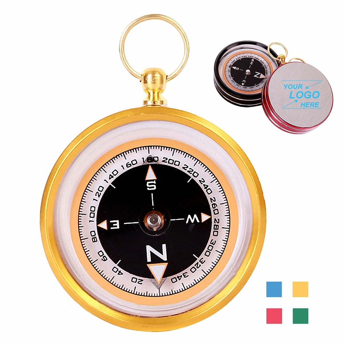 Durable Aluminum Alloy Hiking Compass 1