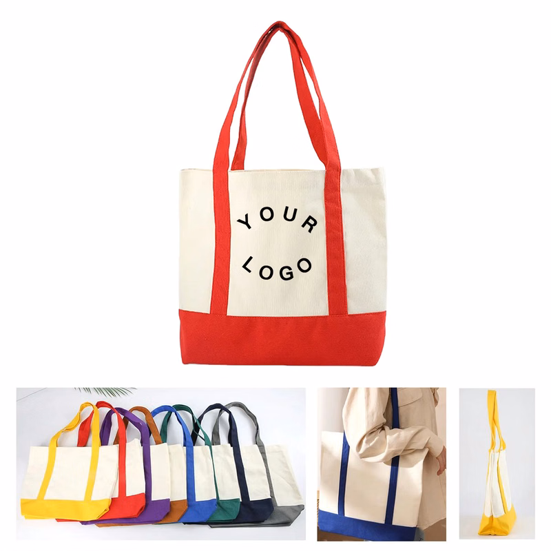 Durable Canvas Tote 18 Inch with Extra Storage Section