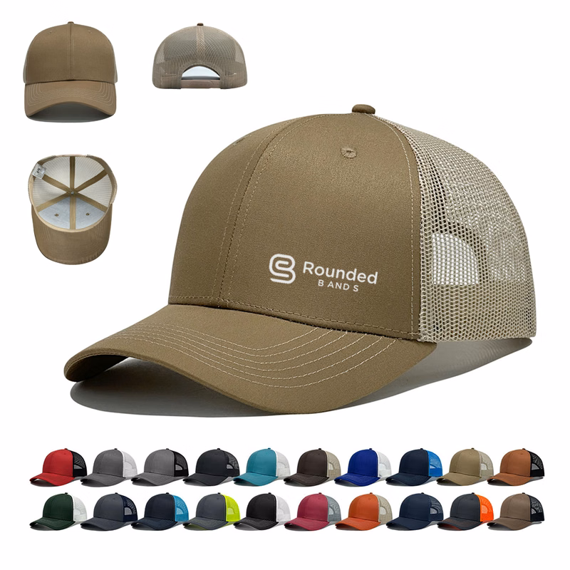 Unisex Premium Cotton Mesh Trucker Cap