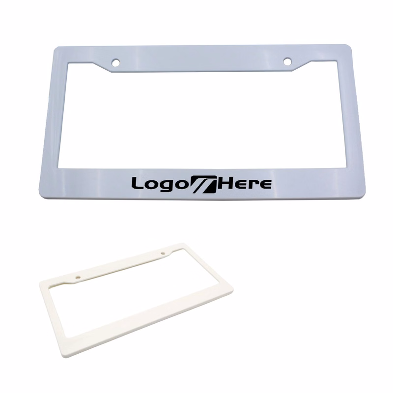 Durable Plastic License Plate Frame