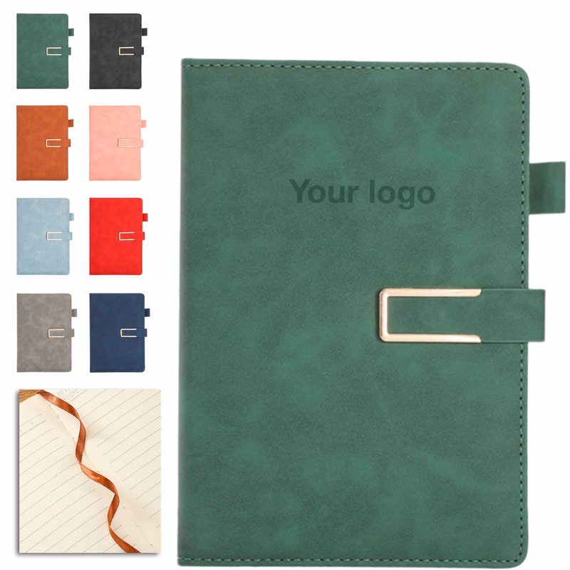 A5 Soft Cover Notebook With U-Shaped Buckle