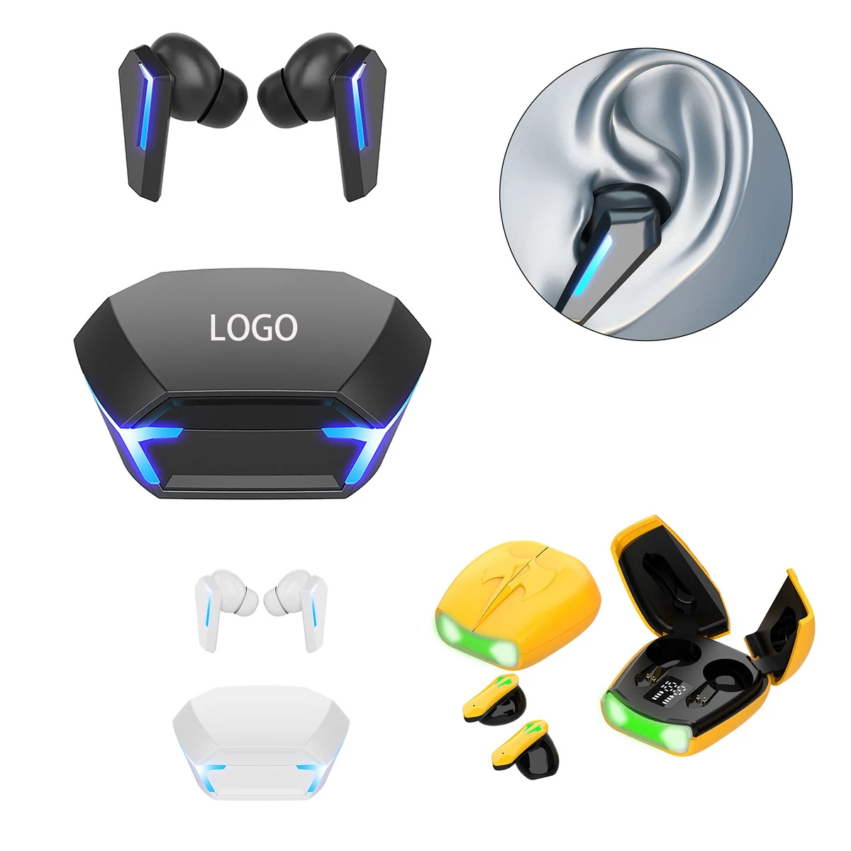 Noise Cancelling Wireless In Ear Earbud 1