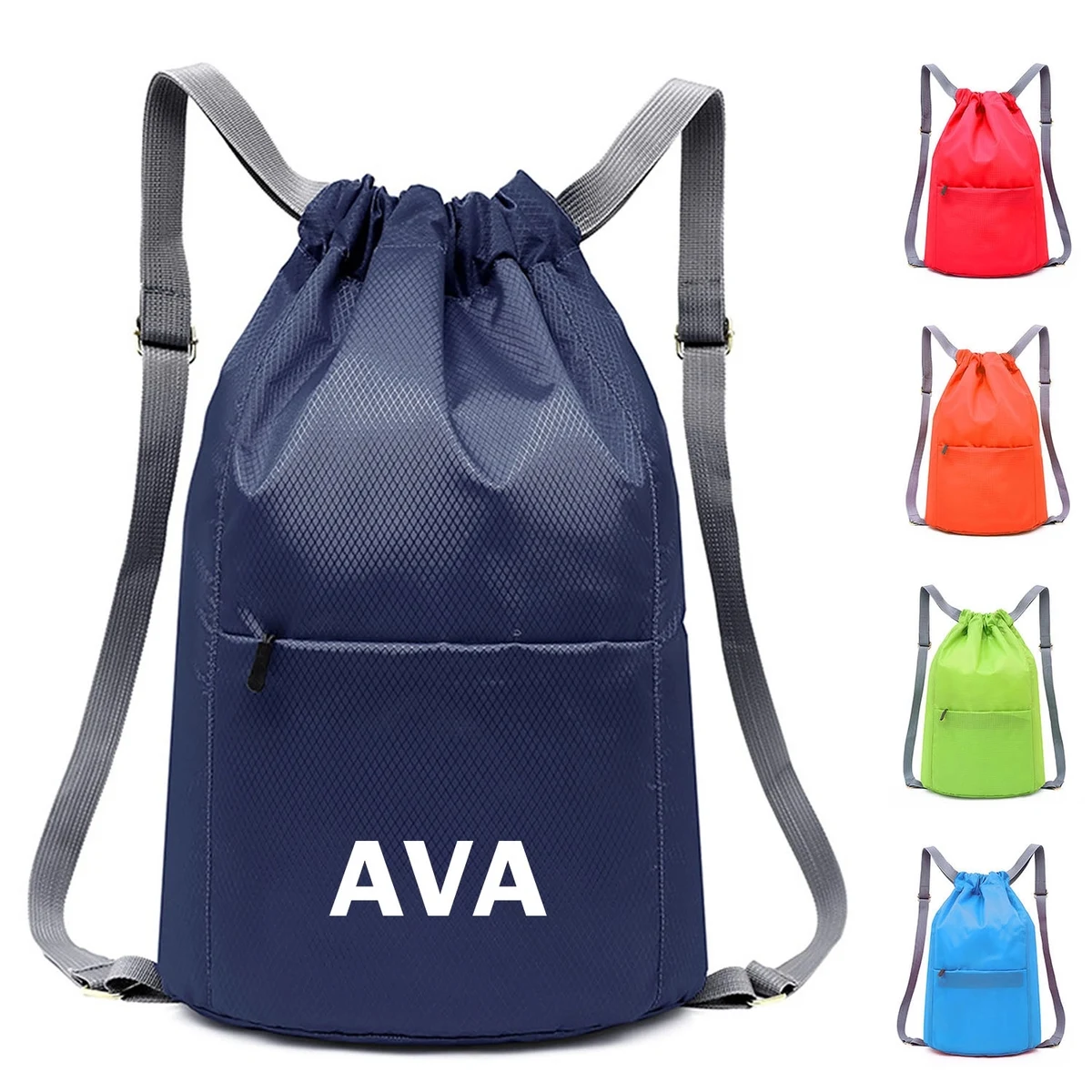 Sports Drawstring Basketball Backpack 1