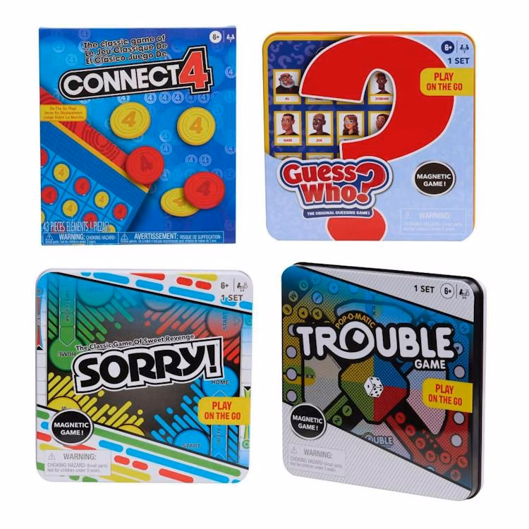 Hasbro Tin Games - Assorted