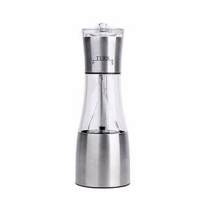 2 In 1 Manual Salt And Pepper Mill Grinder With Adjustable Grind Level