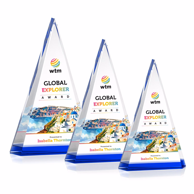 Helston VividPrint™ Award - Blue