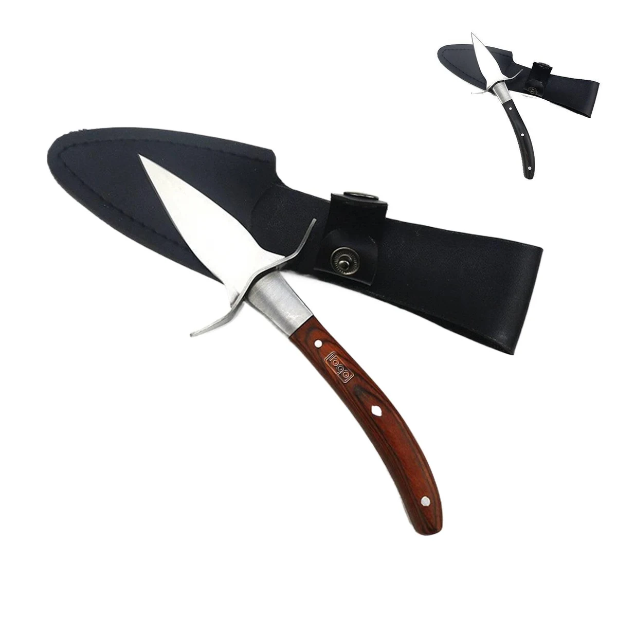 Stainless Steel Wooden Handle Shell Cutter 1