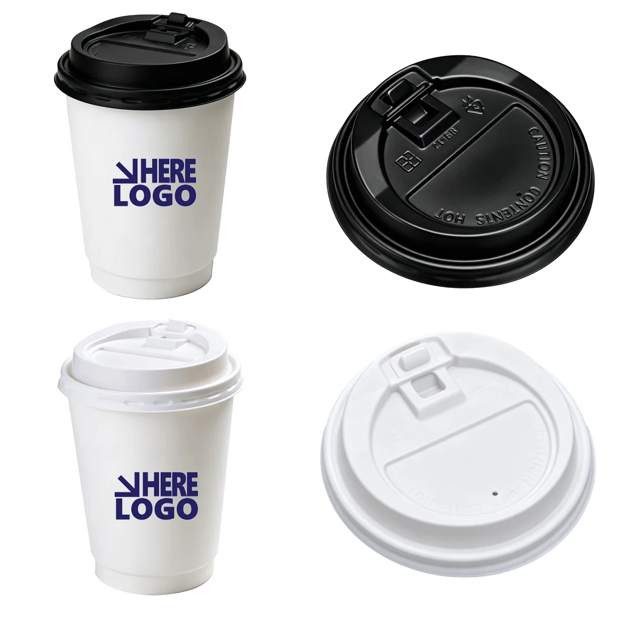14 Ounces Double-Layer Paper Coffee Cup With Customized Logo 1