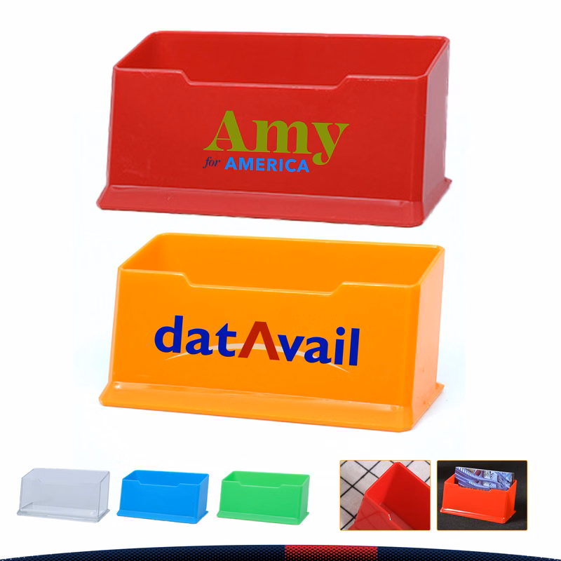 Minimalist Plastic Business Card Holders