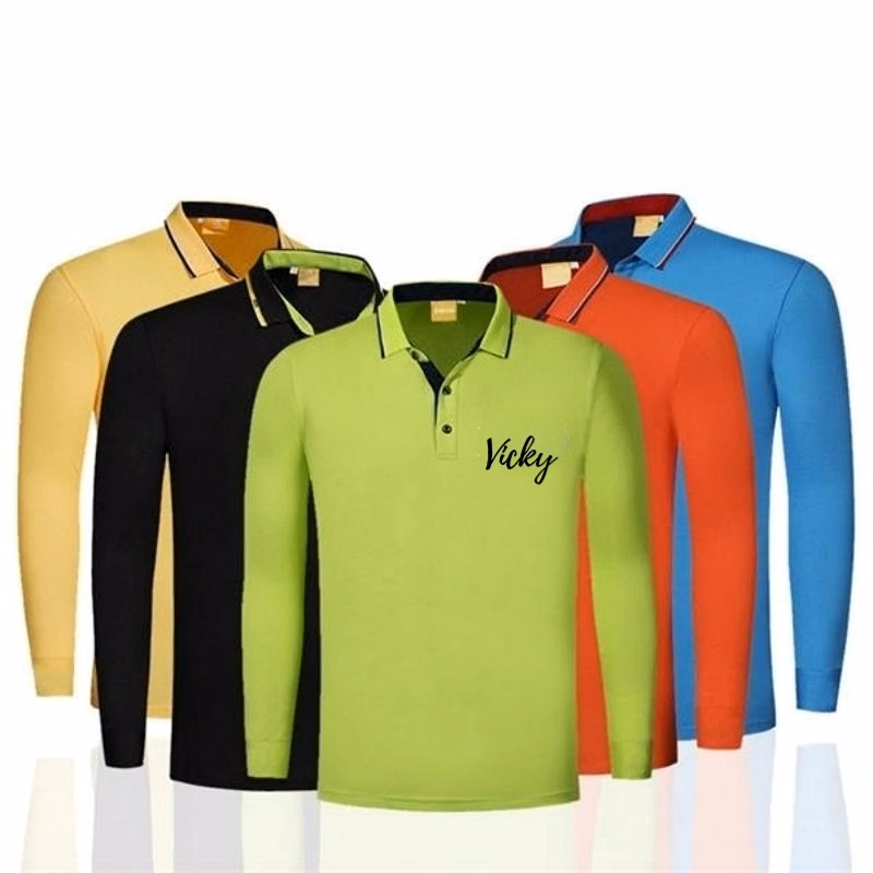 Long Sleeve Polo T-Shirt