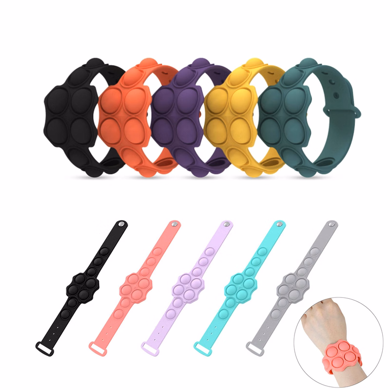 Adjustable Silicone Bracelets Wristbands