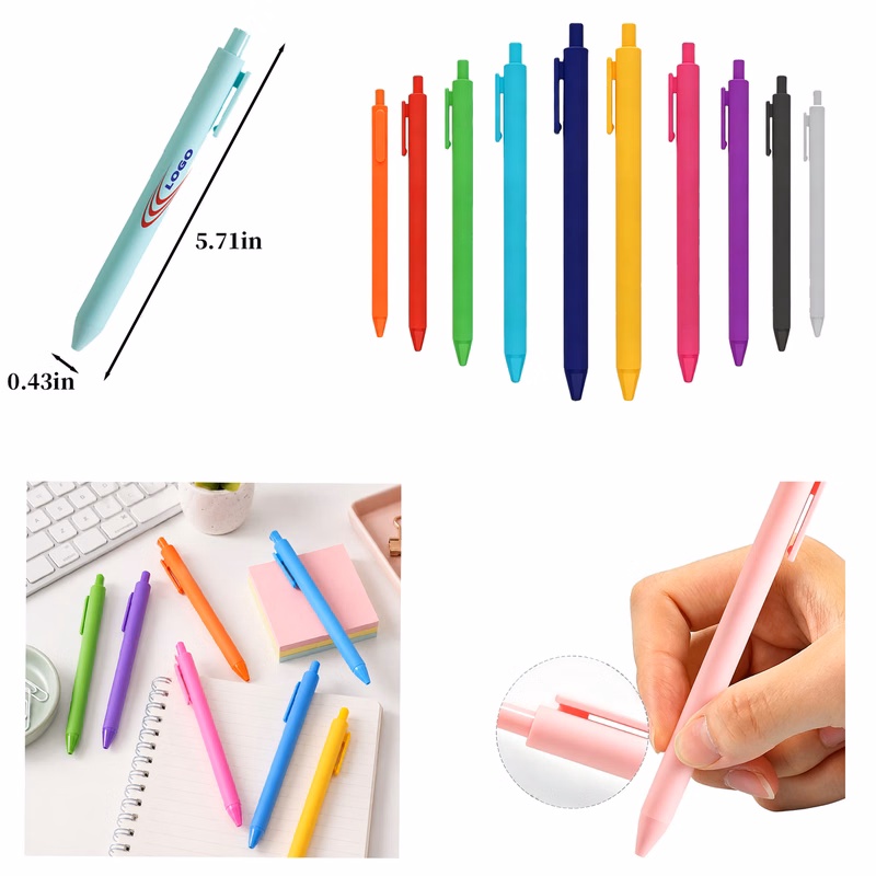 Pastel Retractable Gel Pens