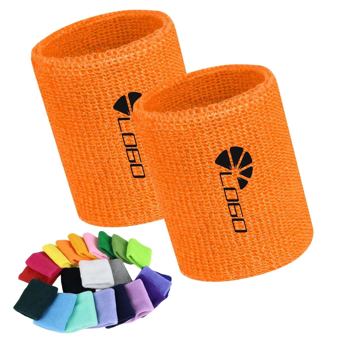 Embroidered Sports Towel Ring Wristband 1