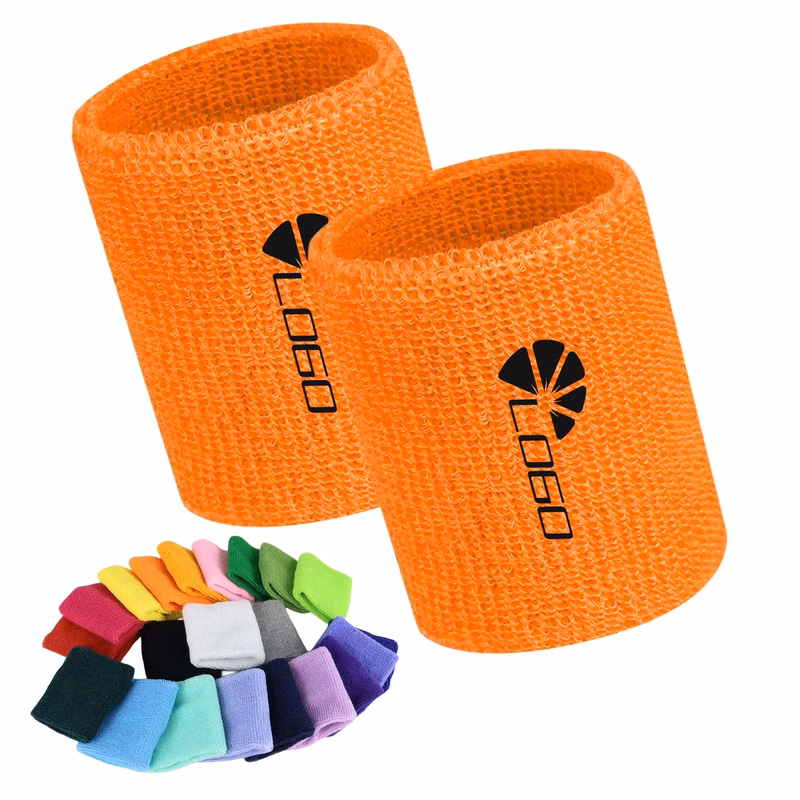 Embroidered Sports Towel Ring Wristband