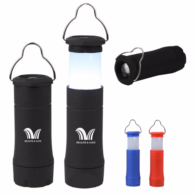 2 In 1 Camping Lantern With Flashlight