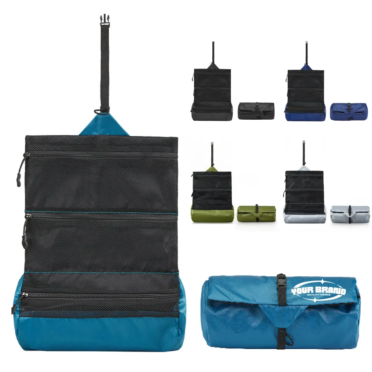 Travel Waterproof Foldable Outdoor Storage Toiletry Bags 1