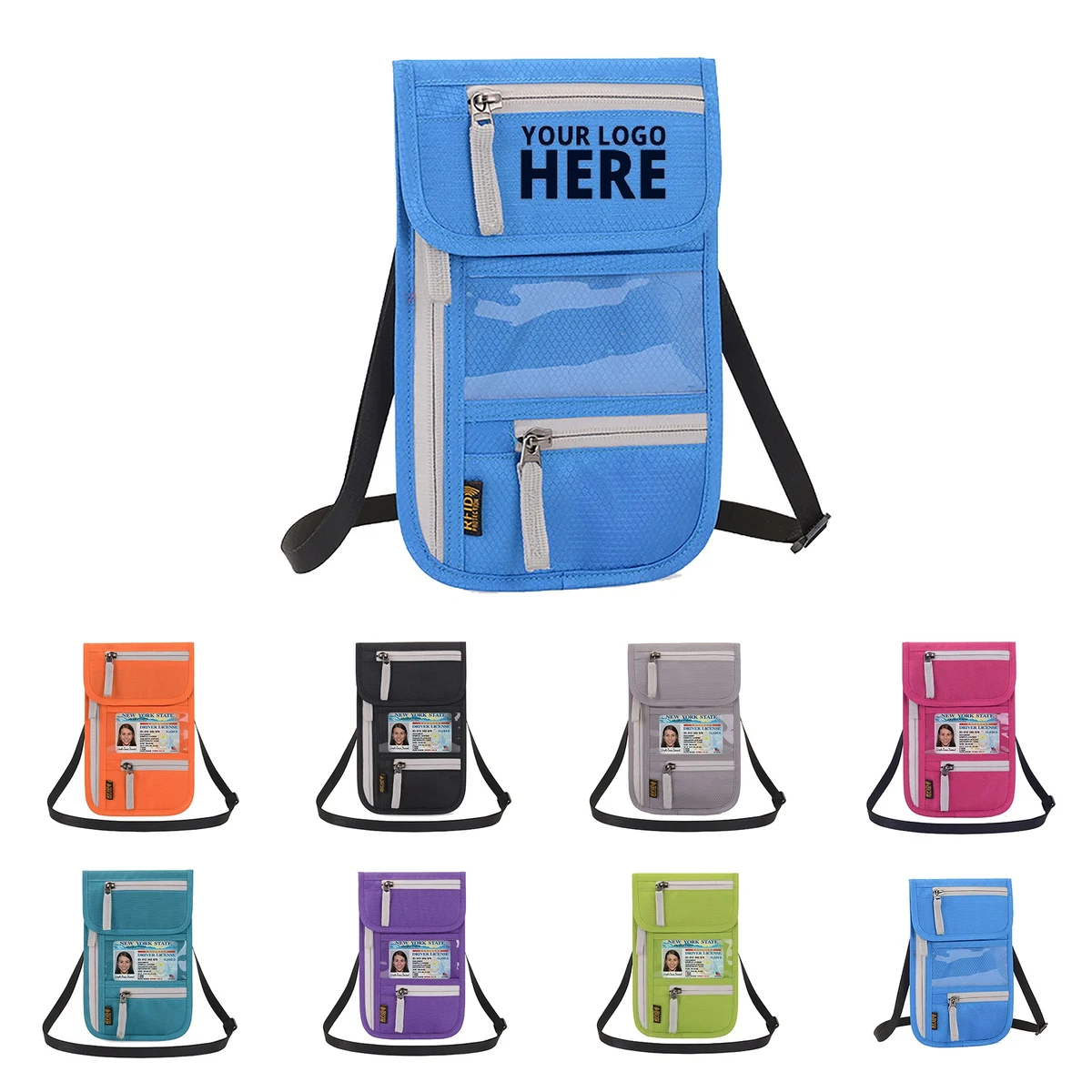 RFID Blocking Passport And Vaccine CardHolder 1