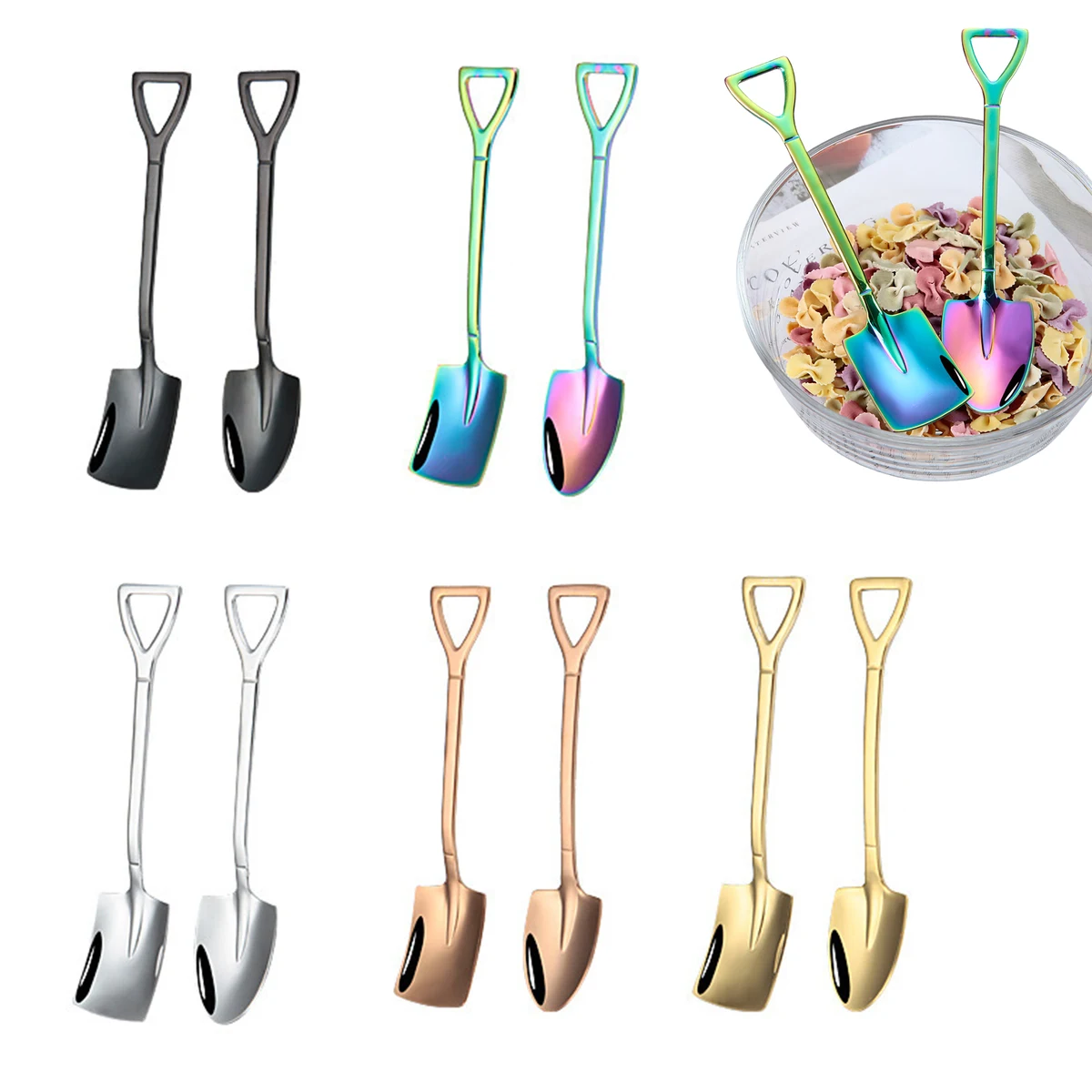 Reusable Dessert Spoon MOQ50 1
