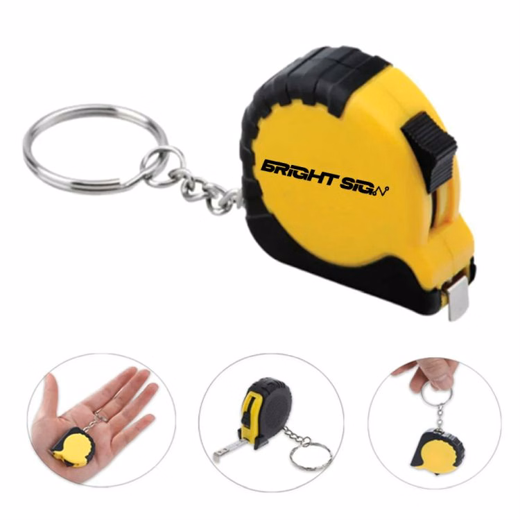 Portable Retractable Tape Measure Keychain