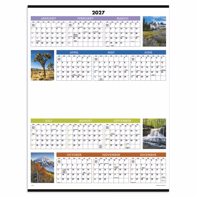 Triumph® Calendars Scenic Span-A-Year Calendar