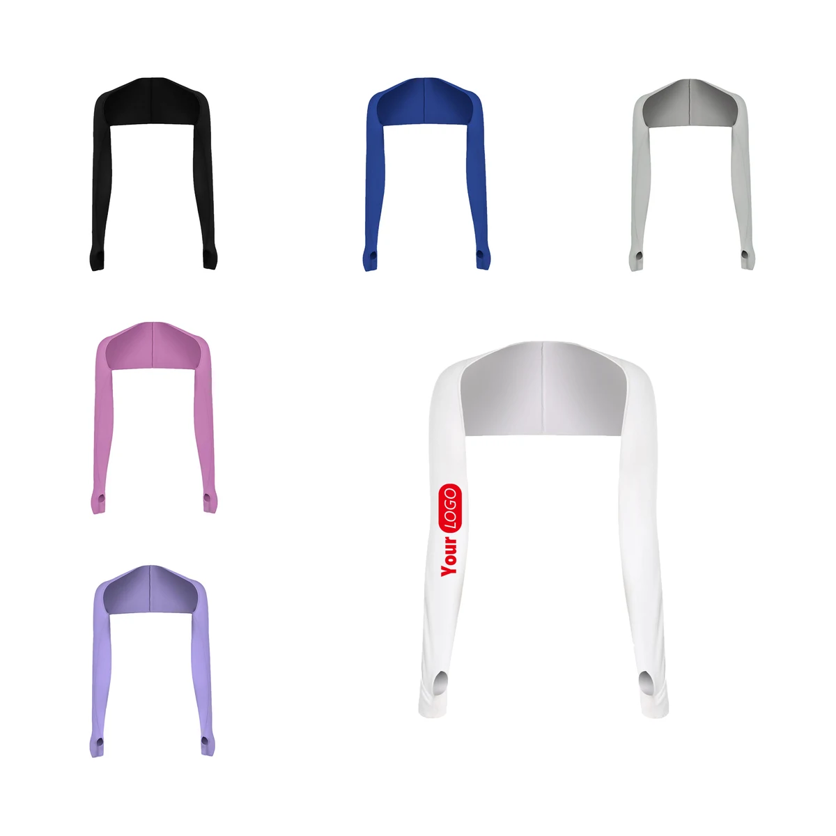 Breathable Golf Arm Sleeves Sun Protection Cape 1