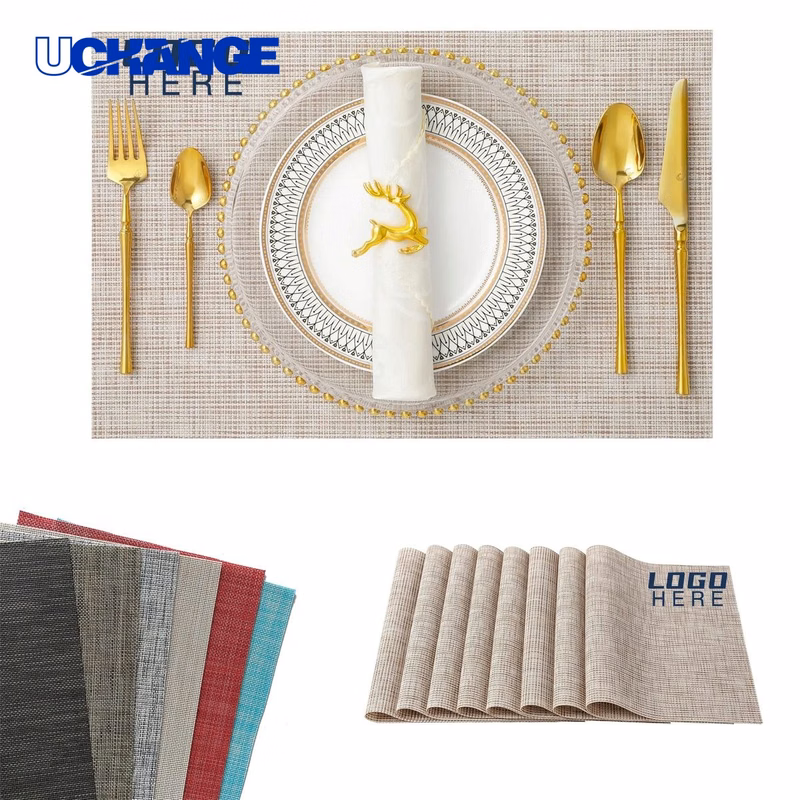 Washable PVC Placemat for Family Dining