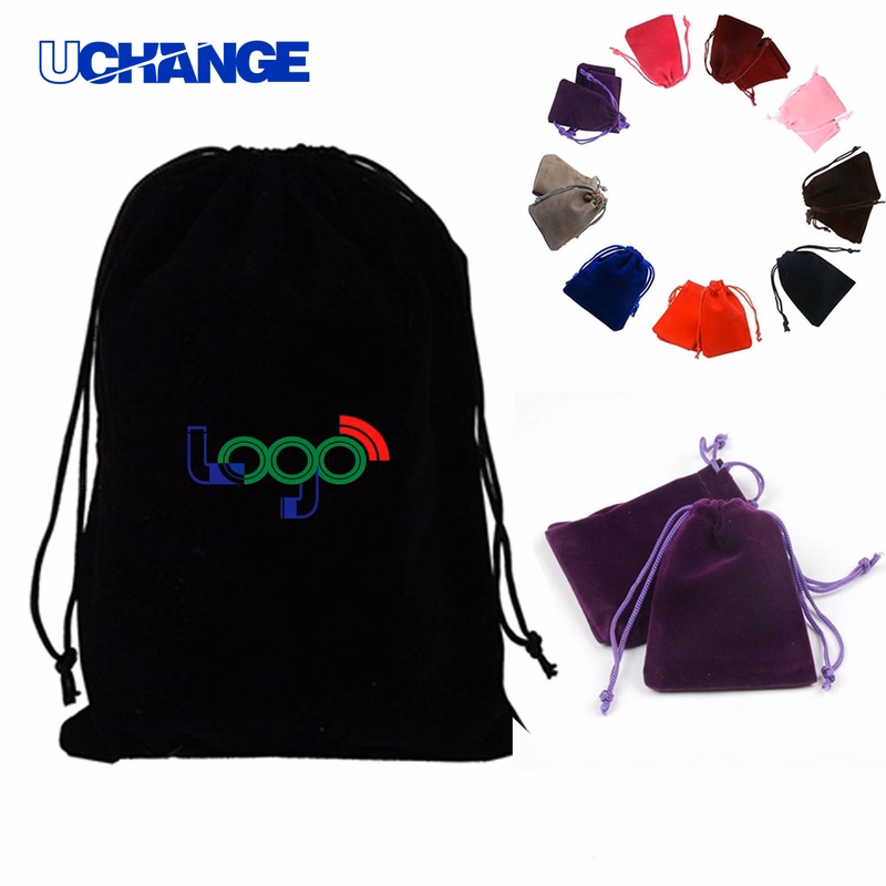 Pile Coating Drawstring Gift Bag Organizer