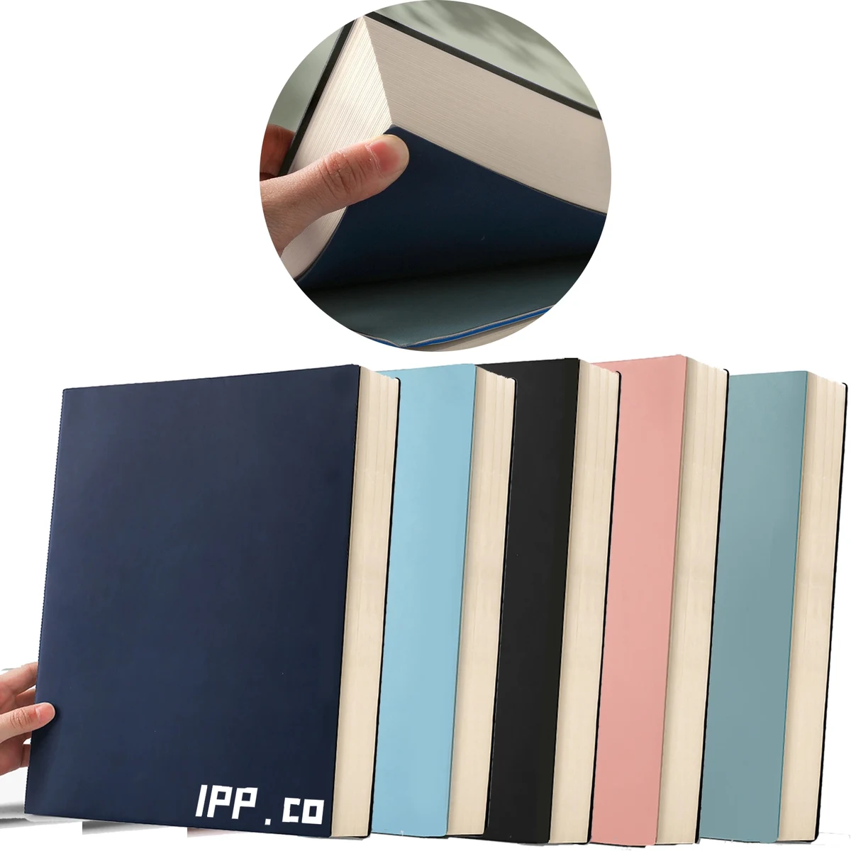 A4 Classic Hardcover Notebook Journal PU Leather 1