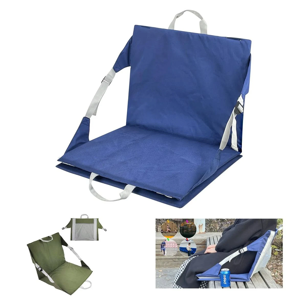 Waterproof Portable Bleacher Cushion 1
