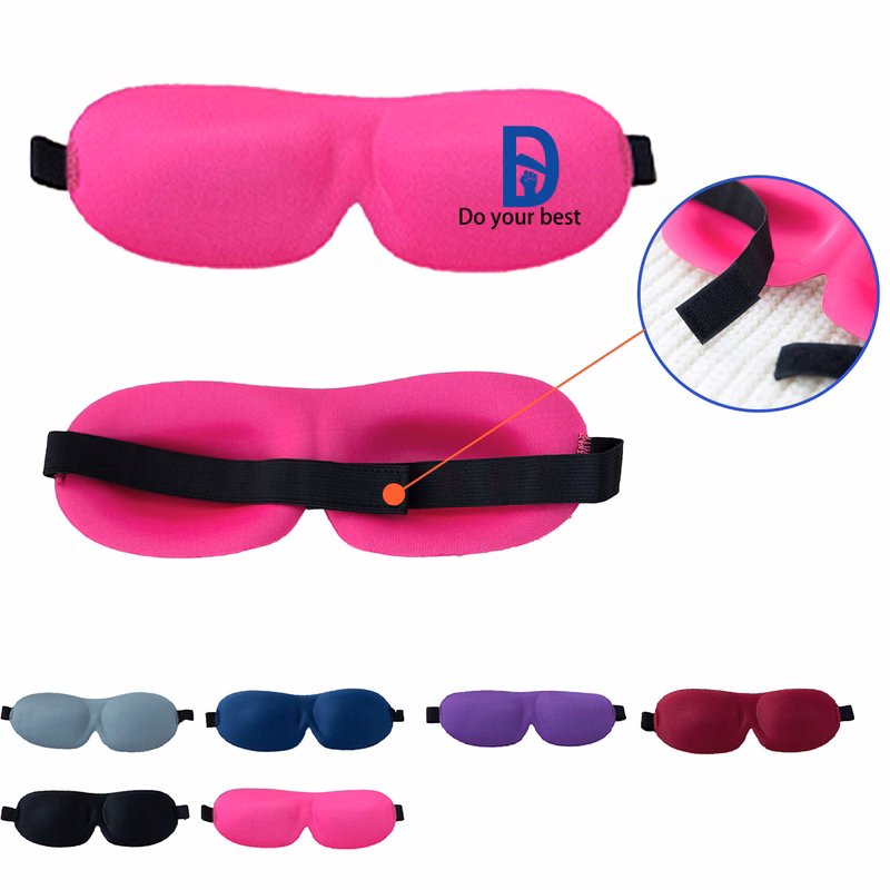 3D Stereoscopic Light-blocking Sleep Eye Mask MOQ 50