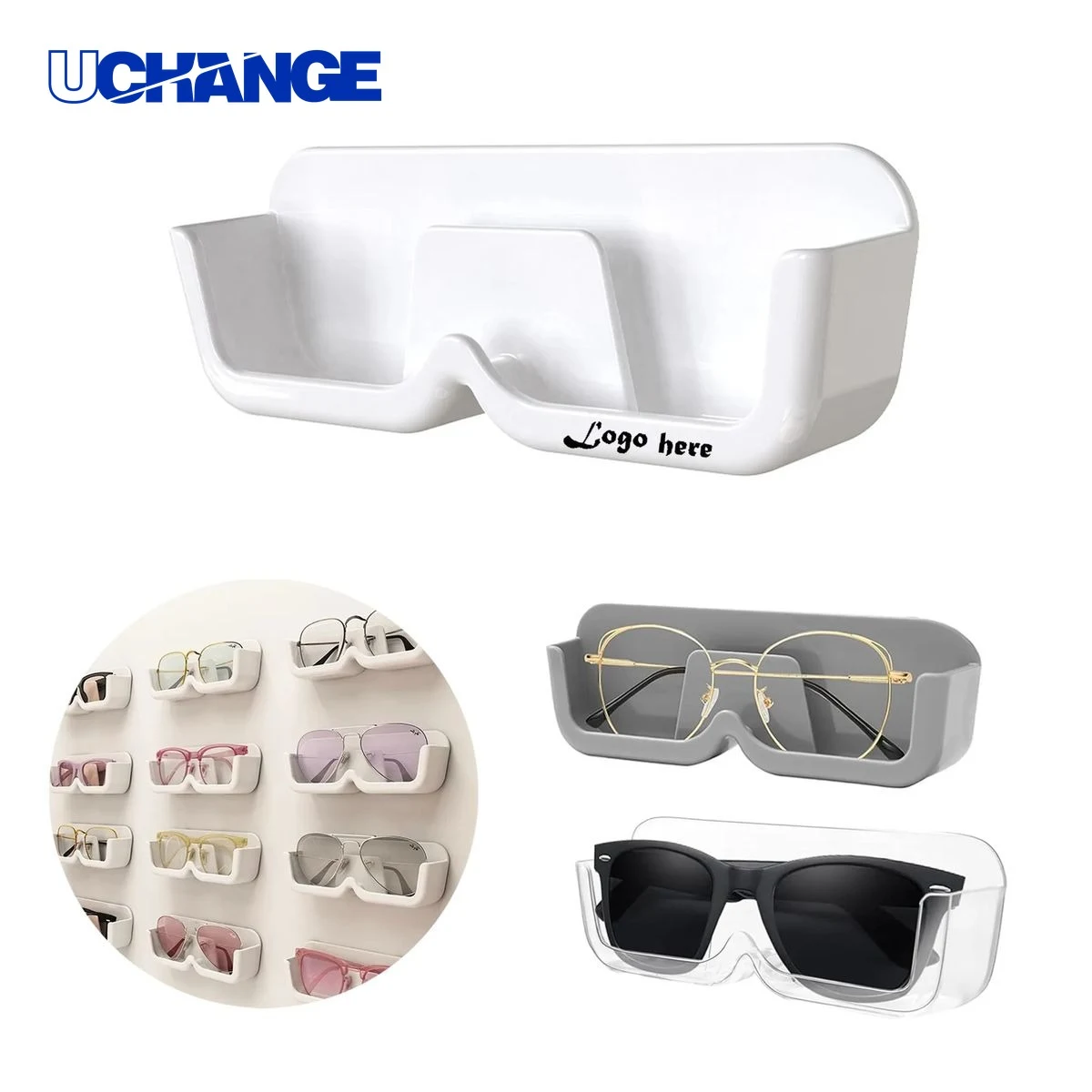 Eyewear Wall Mount Sunglass Organizer Glasses Rack 1