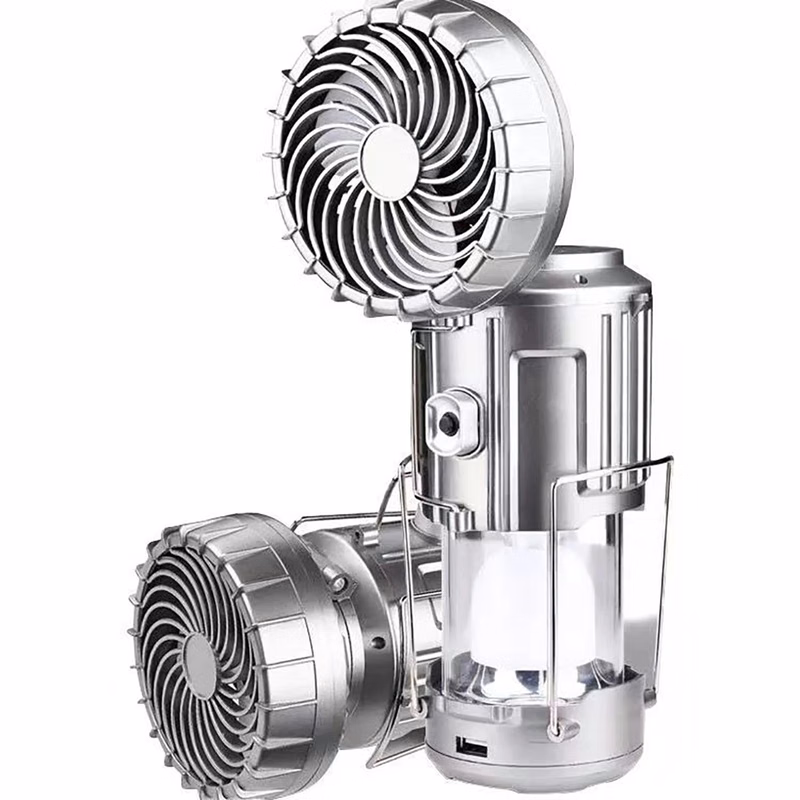 Rechangeable Led Emergency Light With Fan
