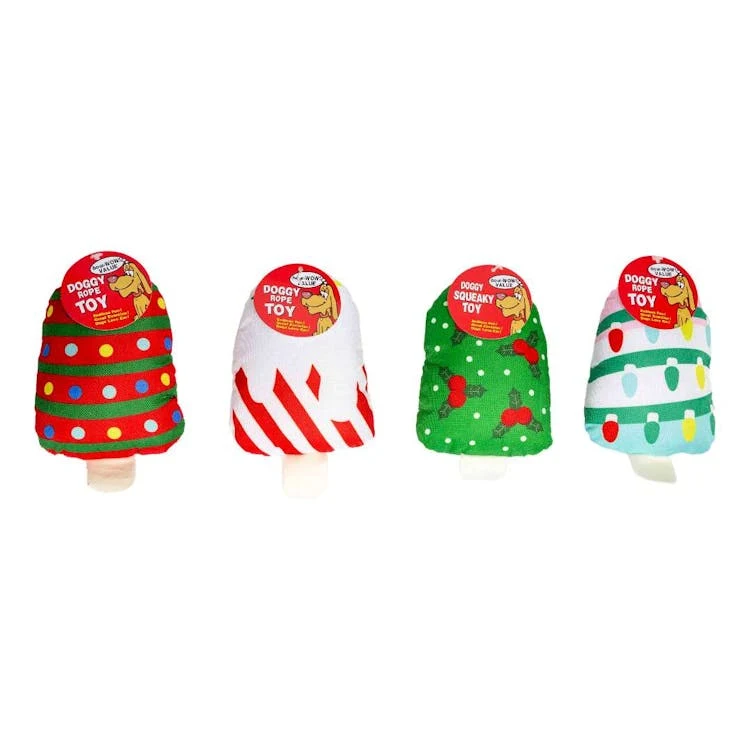 Christmas Dog Toys - Assorted Designs 1