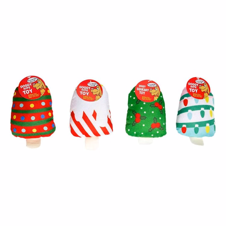 Christmas Dog Toys - Assorted Designs