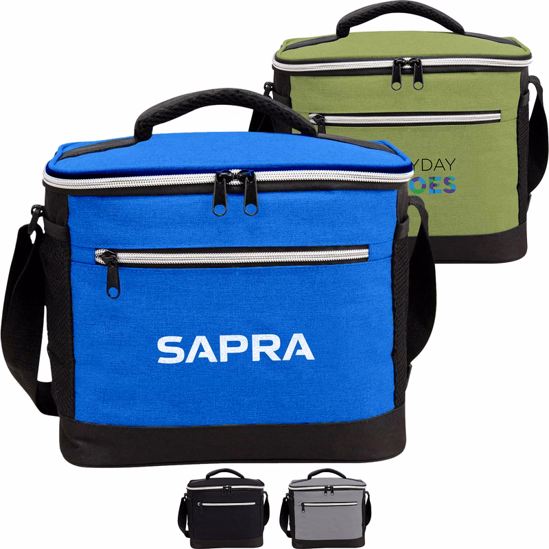 Two Tone Insulated Picnic Cooler Bag