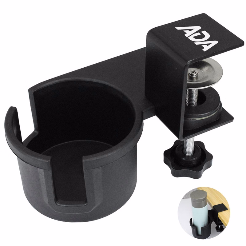 180 Degree Rotating Anti Spill Desk Cup Holder