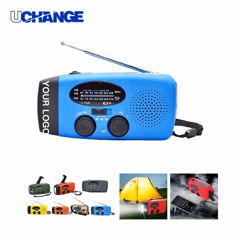 Portable Emergency Radio with NOAA and USB Charging for Emergencies