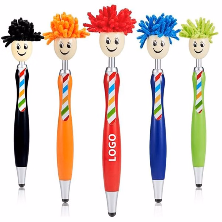 Mop Head Screen Cleaner Stylus Pens