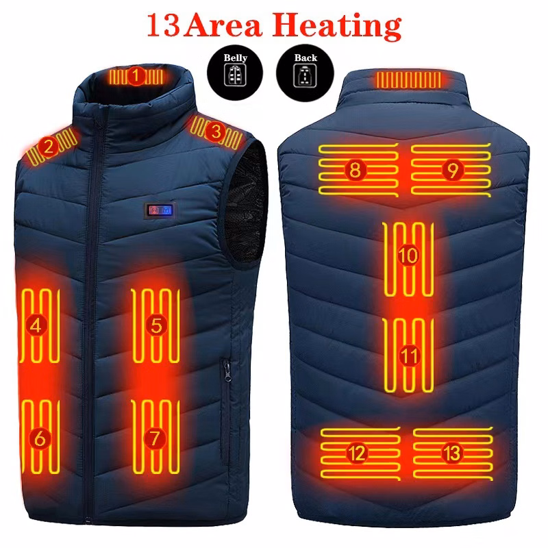 13 Areas Heated Vests For Man And Women