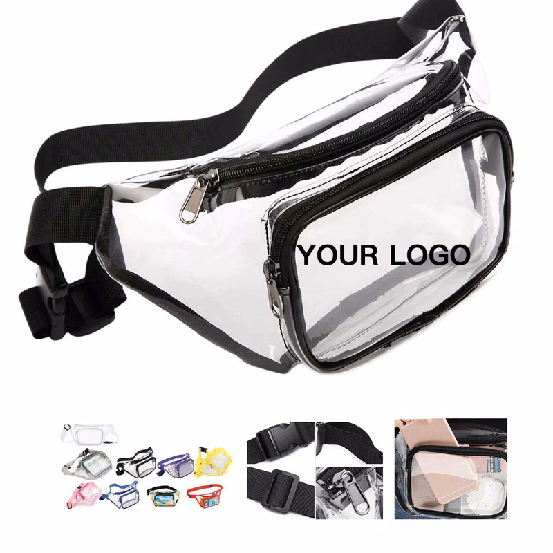 PVC Waist Bag with Adjustable Strap