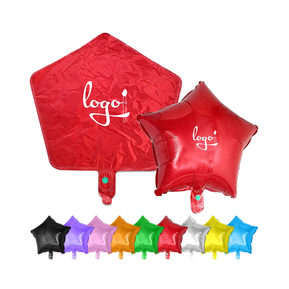 Five Pointed Star Aluminum Foil Balloon 1